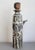 Brown Albert Thiry, Robed Figure' French Stoneware Sculpture1960s, Stoneware For Sale - Image 8 of 18