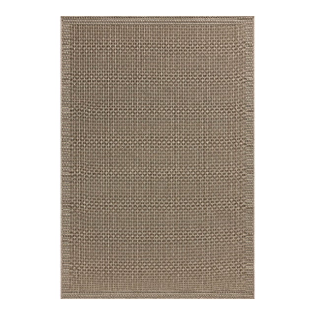 Chris Loves Julia x Loloi Providence Natural / Sand 18" x 18" Sample Rug For Sale