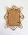 1960s Italian Riviera Style Burnt Bamboo Rattan Wall Mirror With Scalloped Frame For Sale - Image 10 of 10