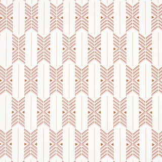 SAMPLE - Schumacher X A Rum Fellow Quiver Wallpaper In Sunset For Sale