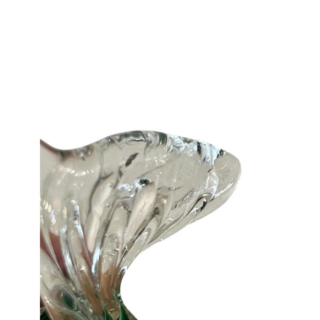 Set of Two Hand Blown Italian Glass Large Size Candies For Sale - Image 6 of 6