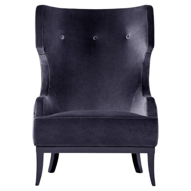 Not Yet Made - Made To Order Soft & Creamy Armchair by Munna For Sale - Image 5 of 5