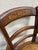Late 19th Century Antique Victorian Curved Ladder Back Hand Caned Armchairs - Pair For Sale - Image 5 of 11