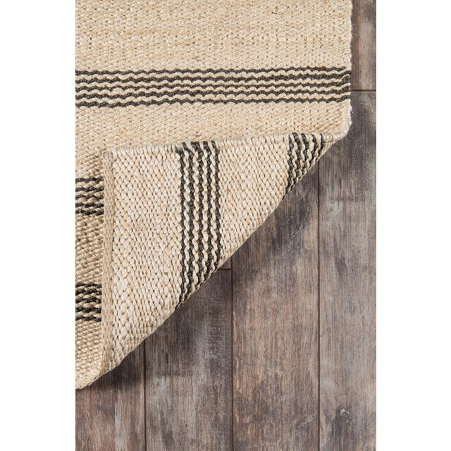 Novogratz Montauk Charcoal Hand Woven 2'3" X 10' Runner For Sale In Atlanta - Image 6 of 7