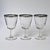 Transparent Vintage Cristal D’Arques-Durand Parisienne Wine Glasses | Set of 3 | Handmade With Platinum Rim For Sale - Image 8 of 10