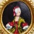 Wood Set of Three Vintage Paintings With People in Rococo Costumes For Sale - Image 7 of 8