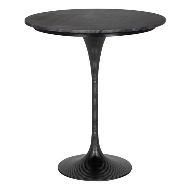 NOIR Joni Bar Table, Matte Black For Sale