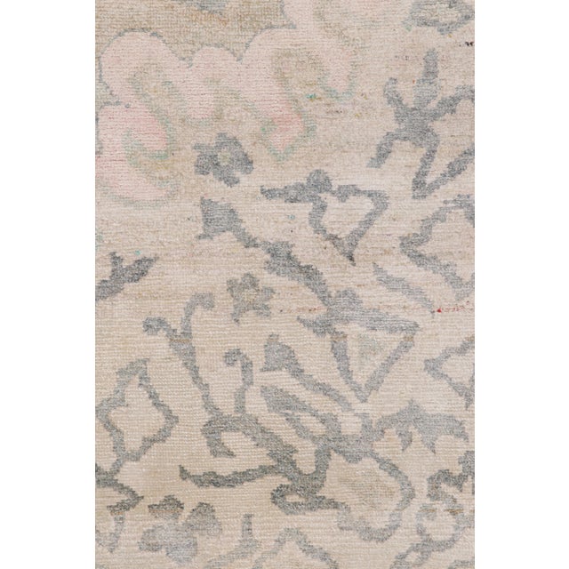 Rug & Kilim’s Oushak Style Rug With Polychromatic Patterns For Sale In New York - Image 6 of 7