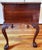American Centennial dressing table of modified Chippendale style, having a gadrooned thumb moulded top on a plain case...
