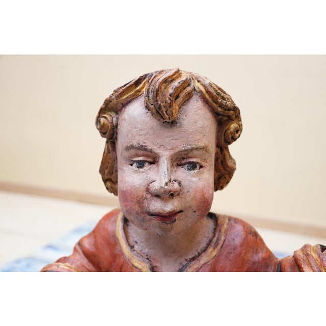 Antique Indo-Portuguese Jesus Christ Child, 17th Century For Sale - Image 9 of 18