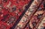 Textile Shabby Chic Persian Red/Blue Wool Rug - 6'7'' X 9'10'' For Sale - Image 7 of 10