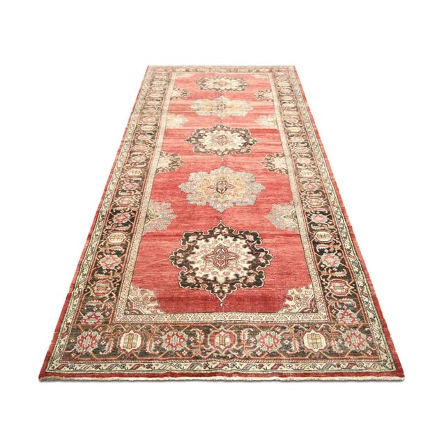1960s 1960s Turkish Oushak Rug For Sale - Image 5 of 7