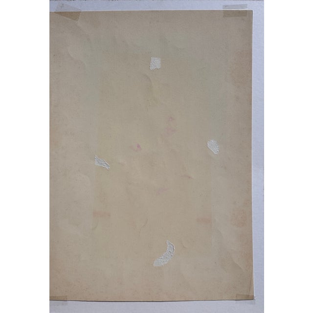 Manuel Navarro Fuertes, Abstract Composition, 1983, Mixed Media For Sale - Image 4 of 6
