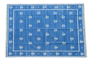 Ulla Rug, 4x6, Blue