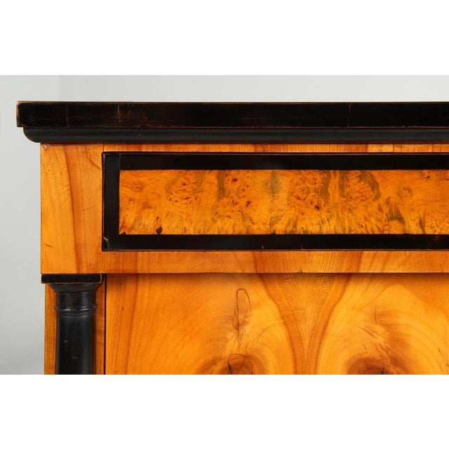 Small 19th Century Biedermeier Chest Of Drawers Southern Germany Cherry Biedermeier around 1820 Dimensions: H x W x D: 86...