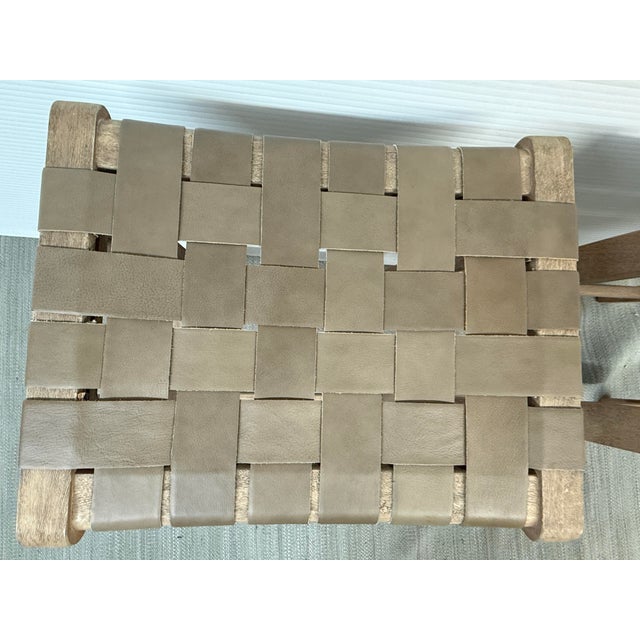 Pottery Barn Fenton Counter Stools, Pair For Sale - Image 10 of 12
