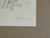 Mid 20th Century Carlo Canevari Signed Original "Sad Clown" Graphite Drawing With Rose Mark For Sale - Image 5 of 8