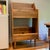 Brown Luxe 2-Bay Walnut Record Stand From Symbol For Sale - Image 8 of 9