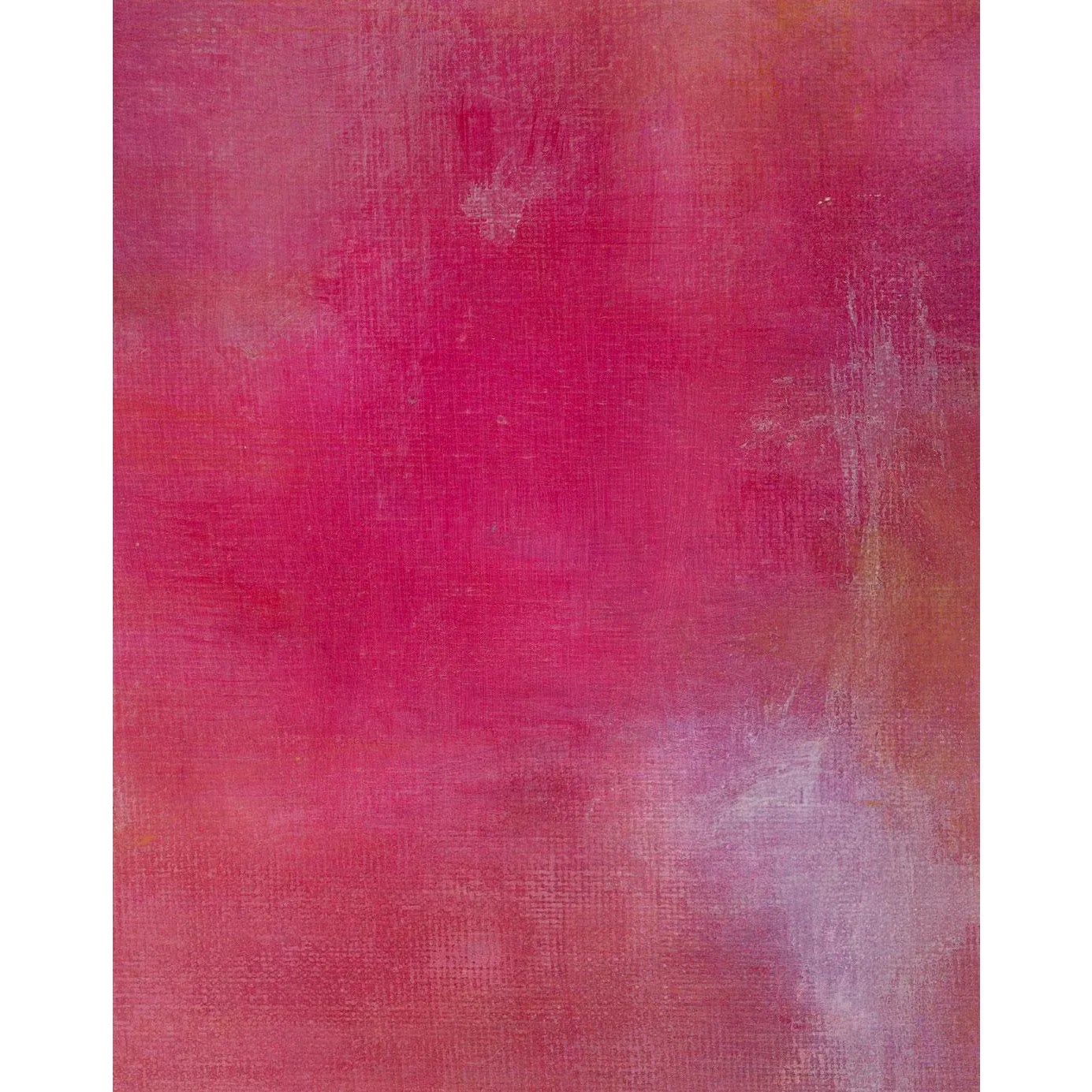 Bright Pink Fuschia Abstract Original Art Print Giclee Limited Edition ...