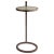 Metal Kangaroo Martini Table in Powder Coated Steel with Cracked Gesso Surface by Casa Botelho For Sale - Image 7 of 7