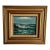 Vintage Original Oil Painting; Framed Seascape by David Crespi 1960s For Sale