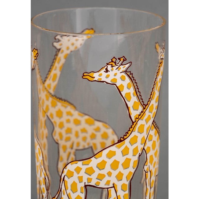 Late 20th Century c.e. Tausch Giraffe and Monkey Glasses, 9 For Sale In New York - Image 6 of 12
