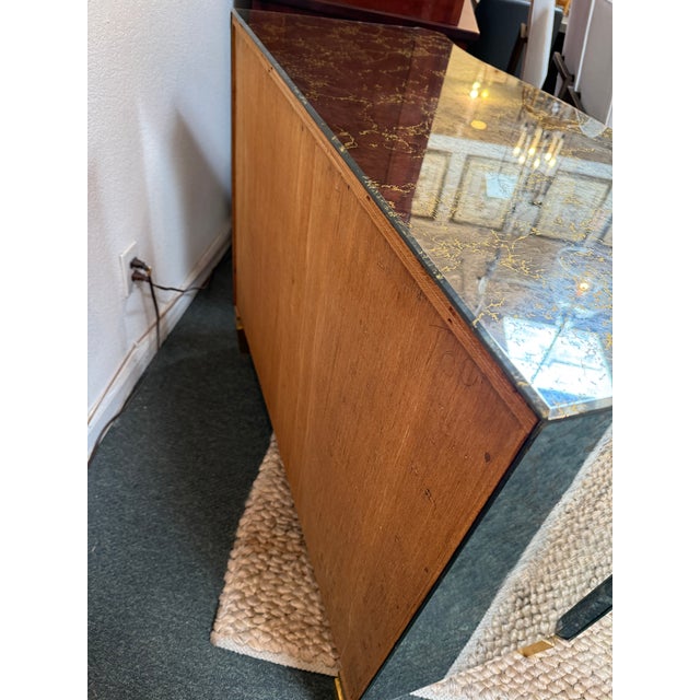Verre Églomisé Cabinet, Circa 1940's For Sale - Image 12 of 12