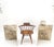 Cream Pair Midcentury Marble Onyx Triangle Shape End Side Tables Night Stands Mint! For Sale - Image 8 of 13