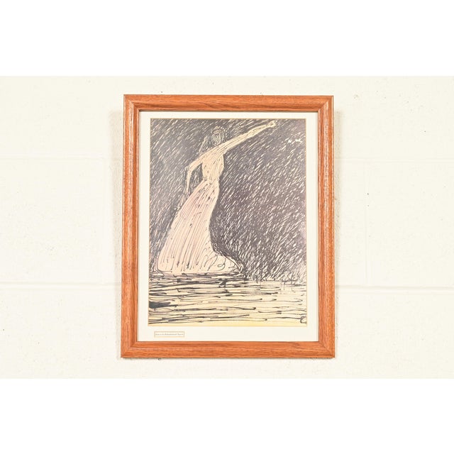 Original "Dancer" Framed Print by Rabindranath Tagore For Sale - Image 12 of 12