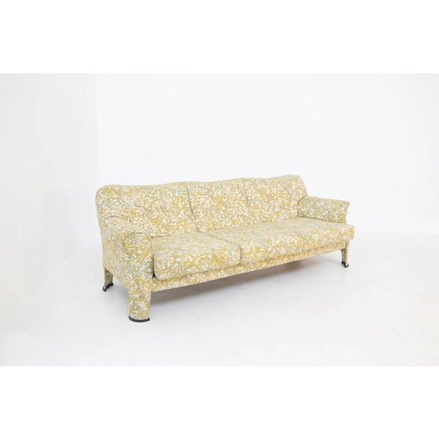 Ivory Mid-Century Sofa in Fabric by Milo Baughman For Sale - Image 8 of 8
