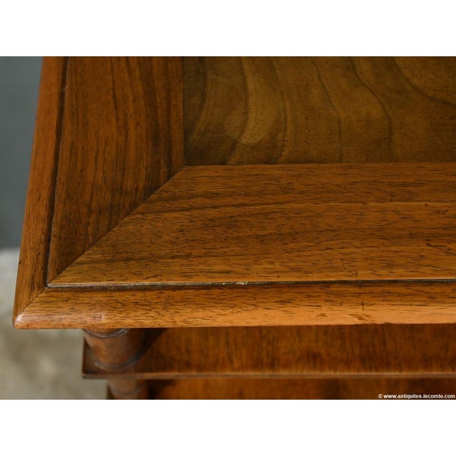 Walnut Revolving Bookcase from G.Lancelin, 1890s For Sale - Image 5 of 18