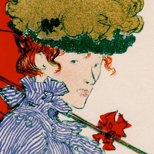 H. J. E. Evenepoel, Au Square, 1897, Lithograph on Paper For Sale - Image 4 of 11