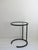 Italian 1980s Vintage Italian Side Table in the Style of Eileen Gray For Sale - Image 3 of 4