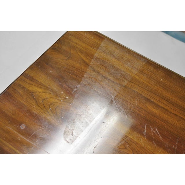 Brown Vintage Pennsylvania House Cherry Wood Drop Leaf Pembroke End Tables - A Pair For Sale - Image 8 of 18