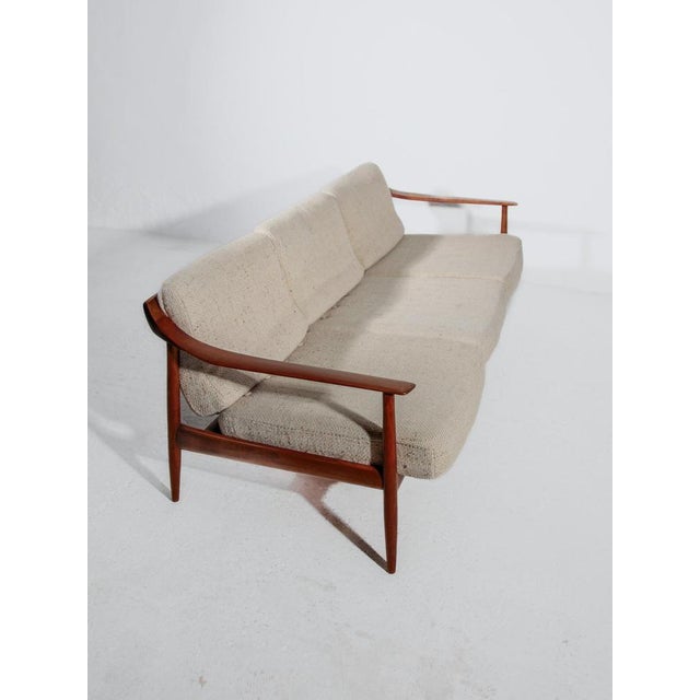 Brown Vintage Sofa in Walnut from Walter Knoll, 1960 For Sale - Image 8 of 13