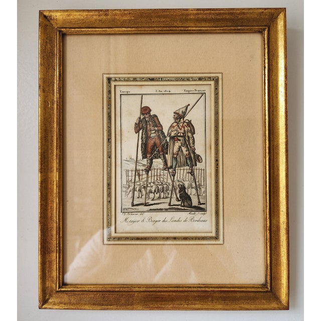 Set of 4 Antique Jacques Grasset De Saint-Sauveur Hand Colored French Engravings For Sale - Image 9 of 18