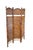 Campaign British Colonial Style Bamboo & Rattan 3 Panel Room Divider Screen Boho Chic For Sale - Image 3 of 11