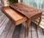 Wood 19th C French Provincial Louis XV Style Solid Walnut Writing Desk, Hall or Side Table - For Sale - Image 7 of 18