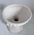 Hollywood Regency Vintage White Dual Cherub Pedestal Bowl For Sale - Image 3 of 12