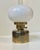 Swedish Modern Oil Table Lamp in Brass and Opaline Glass by Hans-Agne Jakobsson, 1960s For Sale - Image 4 of 9