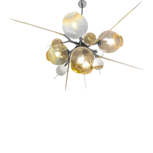 Lindsey Adelman Studio 5-Globe Burst Bu.05.02 Chandelier