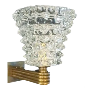 1960s Rostrato Sconce by Barovier E Toso