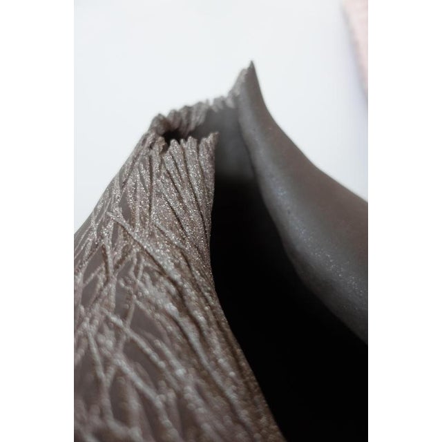 Vestiges I Sculptural Ceramic Vase by Audrey Vo Van For Sale - Image 10 of 18