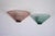 Mid-Century Modern Italian Sconces in Thick Pink and Green Murano Glass by De Majo, 1980s, Set of 2 For Sale - Image 3 of 10