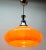 1960s Mid-Century Scandinavian Pendant Light with Acrylic Optical Shade For Sale - Image 5 of 11