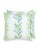 Contemporary The House Of Scalamandré Chira Island Square Pillow In Beachglass For Sale - Image 3 of 3