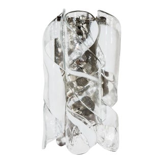 Murano Art Glass Wall Sconce For Sale