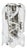 Murano Art Glass Wall Sconce For Sale