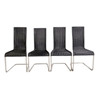 Black B20 Cantilever Chairs by Jean Prouve for Tecta, Set of 4 For Sale