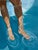 "Pool Boy" Original Modern Oil Painting, by Jennifer Hohlfelder For Sale In Denver - Image 6 of 9